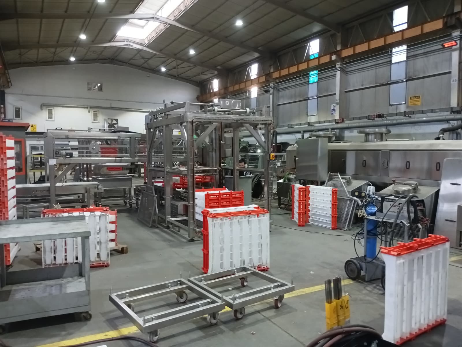 Kartezyenli Kasa Çevirmeli Kasa Yıkama Makinası Otomasyon Sistemi - 1