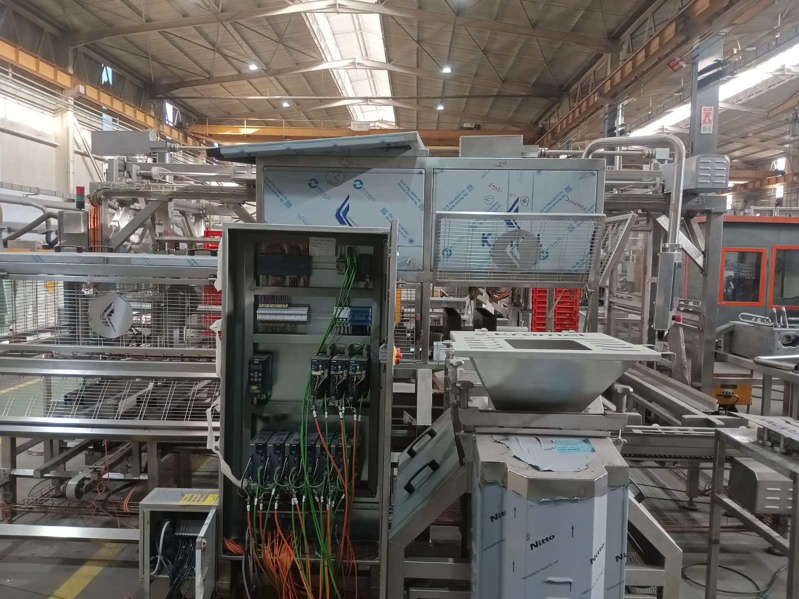 Kartezyenli Kaşar Dolum Makinası Otomasyon Sistemi - 1