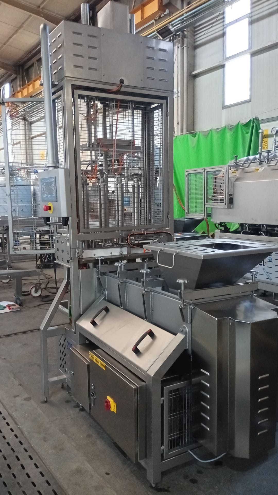 نظام أتمتة آلة تحديد الأوزان