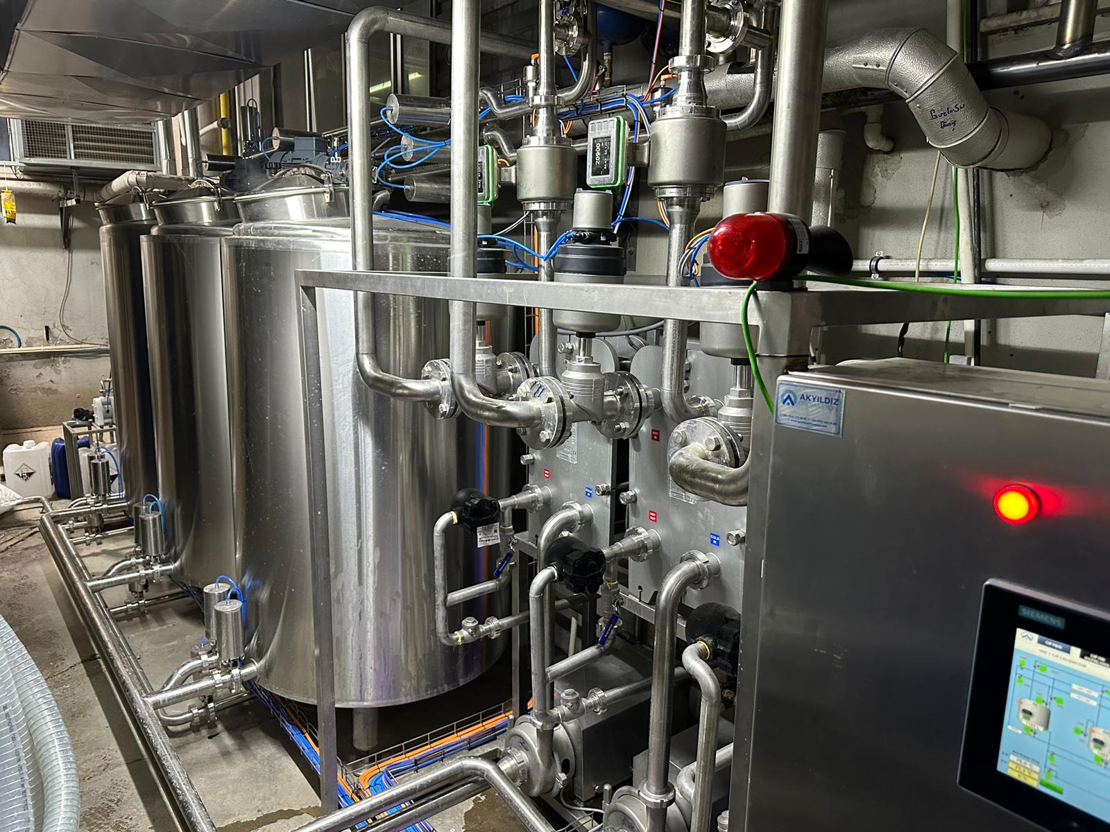 Kısmet Tatlı Entegre CIP ve Proses Otomasyonu Modernizasyon Projesi