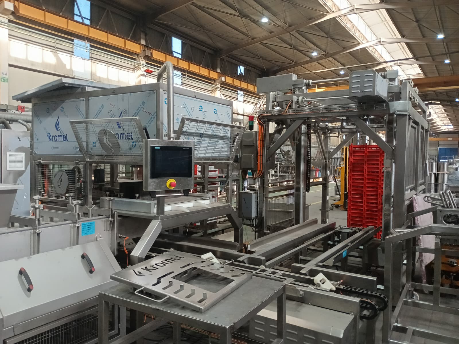 Cartesian Kashar Filling Machine Automation System